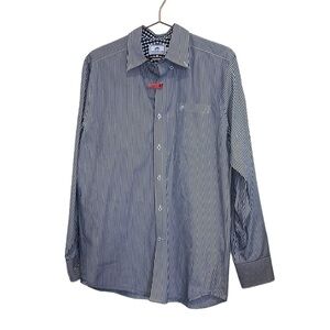 Men’s southern tide classic blue & white dress shirt. Size medium. NWOT